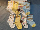 貝比嬰兒襪子春秋季純棉a類(lèi)兒童娃子無(wú)骨秋冬款新生兒不勒腿寶寶襪子 快樂(lè )小狗 春秋款【禮盒裝】 4雙 1-2歲 適合腳長(cháng)12-14cm（鞋碼16-20） 曬單實(shí)拍圖