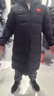 LI-NING李寧長(cháng)款羽絨服男女榮耀國旗2025冬季新款90%鴨絨保暖外套AYMV659 黑色長(cháng)款【榮耀系列90%鴨絨】 L 曬單實(shí)拍圖