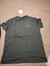 紅豆男士短袖T恤男圓領(lǐng)純色基礎打底夏季全棉半袖睡衣上裝 深灰 3XL 185/110 曬單實(shí)拍圖