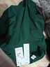 【京東直采】純棉t恤馬年本命年紅色圓領(lǐng)長(cháng)袖t恤男打底衫短袖t恤 墨綠 XL （125-140斤） 曬單實(shí)拍圖