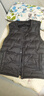 雅鹿男士?jì)却Z絨羽絨馬甲男2026新款中老年貼身內搭爸爸馬夾保暖背心 黑色 （鵝絨） XL /180【推薦140-165斤】 曬單實(shí)拍圖