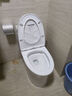 恒潔（HEGII）馬桶568 超旋風(fēng)雙漩大沖力虹吸式抗菌家用節水坐便器DC0568DT-305 曬單實(shí)拍圖