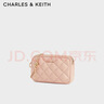CHARLES&KEITH菱格鏈條單肩斜挎小方包包女包生日新年禮物送女友CK2-00151408 曬單實(shí)拍圖