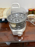 蘇泊爾（SUPOR）煮蛋器小電蒸鍋蒸雞蛋神器多功能旋鈕定時(shí)雙層透明可視蒸籠自動(dòng)斷電家用迷你蒸蛋器早餐機 雙層 Z16YK958 曬單實(shí)拍圖