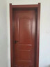 北美黑胡桃原木門(mén)烤漆門(mén)實(shí)木門(mén)臥室門(mén)房間門(mén)全屋定制衣柜柜門(mén) 黑胡桃小樣定制 曬單實(shí)拍圖