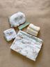 YEEHOO新生兒禮盒嬰兒禮盒嬰兒用品0-6個(gè)月抱被6件套 曬單實(shí)拍圖