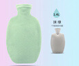 Fashy暖手袋注水德國進(jìn)口熱水袋灌水暖腳學(xué)生暖被窩防爆暖水袋 抹綠  中號斜紋 1.4L 曬單實(shí)拍圖