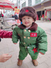 芳透軍大衣嬰兒服裝 冬季加絨加厚軍綠套裝兒童分衣嬰幼兒拜年服裝 【軍綠色分體】寶寶上衣+包包+帽子褲子 120 曬單實(shí)拍圖