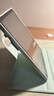 QBOSS適用ipad11保護殼蘋(píng)果ipad保護殼10代11保護套全包軟2022防摔2025款橫豎旋轉ipad10輕薄簡(jiǎn)約原野綠 曬單實(shí)拍圖
