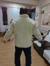 恒源祥整皮皮毛一體羊皮襖內膽外套男女羊毛皮衣老年冬皮羊羔毛棉襖 整皮內膽立領(lǐng)款 袖子也是羊皮 XL 120-140斤 曬單實(shí)拍圖