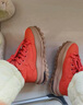莎萊茜（SALAXI）2025新款秋冬登峰高幫男鞋厚底增高情侶休閑鞋女百搭加絨氣墊鞋 橙色【四季款】 36 【女款】 曬單實(shí)拍圖