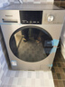 松下（Panasonic）滾筒洗烘一體洗衣機10公斤大容量變頻節能 除菌除螨羽絨空氣羊毛洗泡沫凈XQG100-ND1MT 曬單實(shí)拍圖