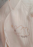 童泰（TONGTAI）嬰兒半背衣秋冬純棉保暖新生兒衣服寶寶和尚服滿(mǎn)月服黃色59cm 曬單實(shí)拍圖