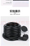 中座 電瓶車(chē)電動(dòng)汽車(chē)充電延長(cháng)線(xiàn)插座大功率4平方16A插座插排拖線(xiàn)板 10米-黑色3*4平方【贈實(shí)用3件套】 曬單實(shí)拍圖