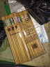 天然竹筷子無(wú)漆無(wú)蠟防霉中式家庭筷子家用筷子套裝防滑純色環(huán)保 20雙 曬單實(shí)拍圖