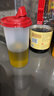 特百惠（Tupperware）650ml中號油壺家用油瓶醬醋調味壺不漏油材質(zhì)密封防漏 曬單實(shí)拍圖