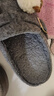 達芙妮加絨勃肯鞋2025新冬季冬加絨卡通穆勒鞋勃肯半拖鞋懶人一腳蹬棉拖 灰色 【卡通裝飾】 37 曬單實(shí)拍圖
