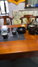 老船木茶桌椅組合新中式家用客廳實(shí)木茶幾一體茶具套裝辦公泡茶臺 1.6米 4圈椅1船舵椅 曬單實(shí)拍圖