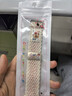 rurihai適用華為蘋(píng)果手表表帶新款Fit4pro/Fit3/gt6可愛(ài)卡通小熊女款appleiwatch11編織s10磁吸女生夏天 花邊春櫻紅點(diǎn)【小熊編織磁吸表帶】 【華為FIT3/FIT4/FI 曬單實(shí)拍圖
