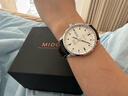美度（MIDO）瑞士手表 舵手 千禧款 長(cháng)動(dòng)能 商務(wù)休閑 皮帶男表送男友新年禮物 曬單實(shí)拍圖