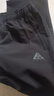 安踏山殼褲丨大地之殼3.0梭織防潑水運動(dòng)長(cháng)褲男戶(hù)外耐磨軟殼休閑褲子 曬單實(shí)拍圖