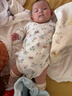優(yōu)衣庫嬰幼兒寶寶包臀衣長(cháng)袖1件裝嬰兒衣服連體包屁衣哈衣481862 01 乳白色 70cm 曬單實(shí)拍圖