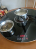 萬(wàn)和暖菜板電磁爐火鍋飯菜保溫板熱菜板熱菜神器電陶爐加熱板加熱桌墊電熱板加熱轉盤(pán)智能語(yǔ)音自動(dòng)旋轉 80cm暖菜+電磁爐火鍋2200W|黑色 曬單實(shí)拍圖
