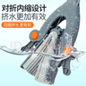 伊司達海綿拖把33cm不銹鋼桿長(cháng)131cm共2頭家用一拖凈免手洗吸水膠棉拖把 曬單實(shí)拍圖