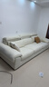 全友家居 布藝沙發(fā)客廳現代簡(jiǎn)約小戶(hù)型直排式可拆洗白鷗沙發(fā)家用 曬單實(shí)拍圖