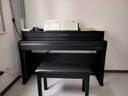 海倫臻雅H-2系列 電鋼琴逐級重錘88鍵殿堂級原聲鋼琴音色家用立式數碼 臻雅H-205【演奏級】奢雅黑 曬單實(shí)拍圖