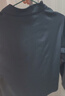 駱駝（CAMEL）長(cháng)袖速干T恤女跑步健身立領(lǐng)運動(dòng)上衣 J25CA8L6004 幻影黑 L 曬單實(shí)拍圖