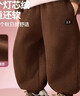 ASK JUNIOR兒童褲子25冬小童加絨加厚保暖燈芯絨長(cháng)褲女童休閑褲運動(dòng)跑步褲 曬單實(shí)拍圖