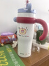 BABLOV花伴森保溫杯女士大容量高顏值學(xué)生冰霸杯茶水分離吸管水杯子禮物 曬單實(shí)拍圖
