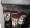 ORTOR 玻璃杯雙層大號水杯家用帶蓋茶杯辦公透明玻璃水壺水杯子 錐形杯（帶蓋）4只裝 曬單實(shí)拍圖