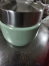 304不銹鋼燜燒杯寬口大口徑保溫飯桶保溫飯盒24小時(shí)保溫上班族女 真空【綠色】1.2L+折疊勺+保溫包 曬單實(shí)拍圖