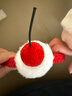 初享（CHUXIANG）新年紅色毛絨發(fā)箍可愛(ài)小馬福字頭飾拍照節日氛圍感發(fā)飾女款飾品 小福馬櫻桃 A23-101 曬單實(shí)拍圖