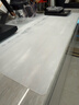 菜板硅膠墊廚房臺面烤箱防燙耐高溫墊隔熱餐桌墊緩沖防滑可裁剪墊 40*60cm*1.2mm半透白【食品級】 曬單實(shí)拍圖