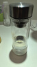 富光雙層玻璃杯茶水分離杯高硼硅耐熱防爆耐高溫水杯茶杯男士泡茶專(zhuān)用 本色500ml【平網(wǎng)茶漏】 曬單實(shí)拍圖