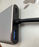 iskyType-C擴展塢USB-C轉HDMI/VGA轉換器4K蘋(píng)果電腦MacBook拓展iPadPro連接電視投影儀轉接頭華為平板 曬單實(shí)拍圖