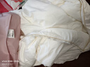 水星家紡蠶絲被100%柞蠶絲冬被子冬季保暖被芯220×240cm 約7.5斤 曬單實(shí)拍圖