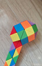 得力（deli）彩虹色魔尺48段百變彈力耐彎折兒童玩具生日禮物YP146-48 曬單實(shí)拍圖