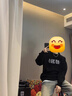 妙奕嘉黑色毛衣男春秋季新款針織衫毛線(xiàn)衣毛衫男士青少年學(xué)生慵懶風(fēng)潮流 日系慵懶風(fēng)字母毛衣【黑色】 2XL 【建議135-150斤】 曬單實(shí)拍圖
