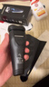 飛科電動(dòng)剃須刀刮胡刀男士便攜旅行智能全身水洗充電式胡須刀送老公男朋友生日禮物 FS373【彈出式鬢角刀，續航45天】 曬單實(shí)拍圖