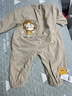 貝肽斯寶寶連體罩衣戶(hù)外嬰兒爬行防水臟爬爬服外穿兒童吃飯圍兜輔食神器 滑滑樂(lè )獅【燈芯絨保暖御寒】 90碼 1.5歲-2.5歲 適合85cm-93cm 曬單實(shí)拍圖