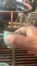 青澹墨雅天青汝窯 茶具茶壺開(kāi)片冰裂釉功夫泡茶壺 景德鎮手工陶瓷禮盒裝 石瓢壺 225ml 曬單實(shí)拍圖