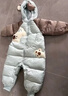 巴拉巴拉童裝嬰兒連體羽絨服連體衣寶寶衣服2025冬裝哈衣爬服萌趣男童女童 曬單實(shí)拍圖
