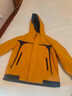 左西童裝男童沖鋒外套2026新款春裝兒童三合一加絨內膽四季戶(hù)外防水 橘色三合一 【外套+抓絨內膽】 140 cm 曬單實(shí)拍圖