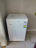 海爾（Haier）冰柜小型家用大容量冷凍保鮮臥式頂開(kāi)門(mén)冷藏柜200升/300升一級能效節能節無(wú)需頻繁除霜兩用小冰箱 100升  爆款特惠【升級PCM鋼板防腐內膽】 曬單實(shí)拍圖