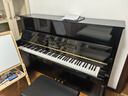 雅馬哈（YAMAHA）鋼琴YS系列88鍵立式原聲鋼琴 116cm專(zhuān)業(yè)初學(xué)考級 YS1黑色 曬單實(shí)拍圖