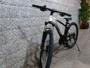 喜德盛（xds）山地自行車(chē)英雄600鋁合金車(chē)架反橋油簧前叉變速騎行成人 25款英雄600暗夜雅白 15.5英寸 曬單實(shí)拍圖